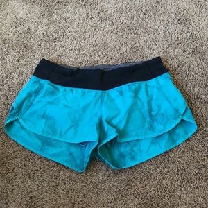 Lululemon speed shorts